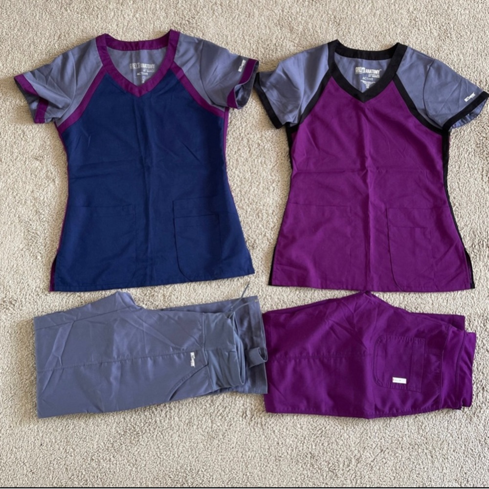 Greys Anatomy scrubs bundle
